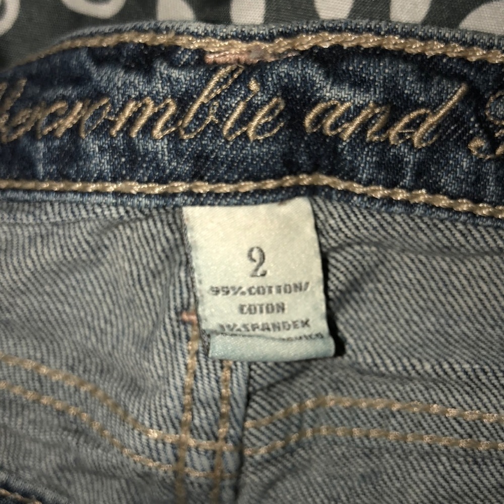 Blue Abercrombie shorts